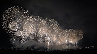 【4K】復興祈願花火 フェニックス2019 ”右岸マス席より” 長岡花火1日目 Nagaoka Fireworks Phoenix 2019.8.2 【15周年特別ver】