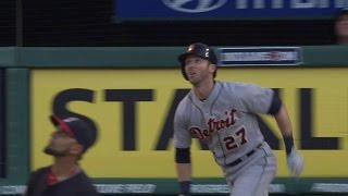 DET@CLE: Romine puts Tigers ahead with solo homer