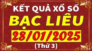 Xổ số Bạc Liêu ngày 28 tháng 1 | XSBL - KQXSBL - SXBL | Xổ số kiến thiết Bạc Liêu hôm nay