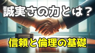 誠実さの重要性：信頼と倫理の基礎