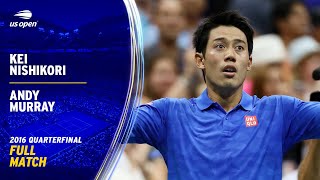 Kei Nishikori vs. Andy Murray Full Match | 2016 US Open Quarterfinal