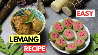 Lemang Recipe - No Bamboo - Easy - Cute