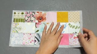 Sewing Project for Scrap Fabrics 🩷 Wristlet Wallet Sewing Tutorial  #diy #patchwork