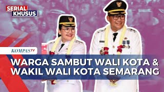 Resmi Dilantik Jadi Wali Kota, Agustina-Iswar Ajak Warga Jadikan Semarang Kota Bersih