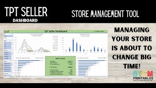 TpT Seller Dashboard | TpT Store Management Tool