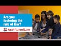 Are You Fostering the Rule of Law?