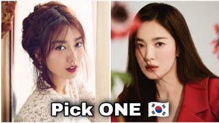 Which Korean Actress Are you? || Pick ONE Challenge