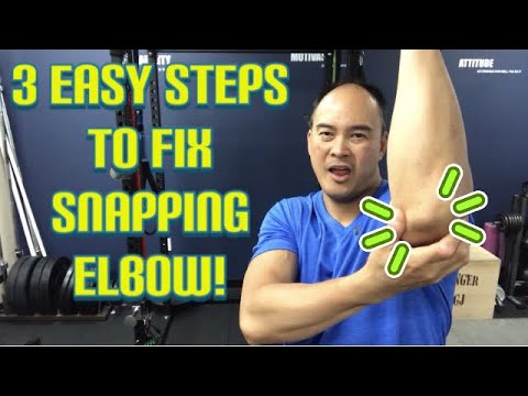 3 Easy Steps! Fix Snapping Elbow! | Dr Wil & Dr K - YouTube