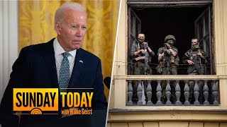 Biden speaks with global leaders on Wagner situation in Russia