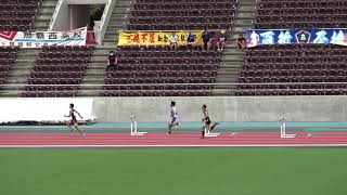 2020 沖縄陸上競技選手権  男子400ｍ ハードル 決勝