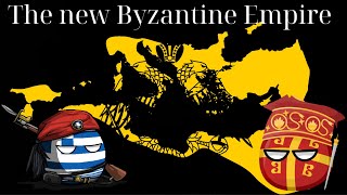 I made the new Byzantine empier/ Έφτιαξα την νέα Βυζαντινή αυτοκρατορία.