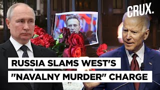 West, Ukraine Blame Putin For Alexei Navalny's "Prison Murder", Russia Slams "Sweeping Allegations"