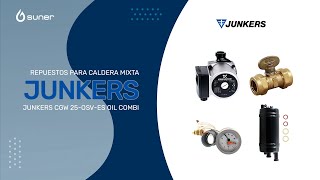 Repuestos para la caldera Junkers CGW 25-OSV-ES Oil Combi (Código de la caldera: 7716100002)