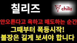 칠리즈 - 내년 1월 불장 의 주인공은 칠리즈가 될겁니다