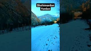 Shohimardon va Yordonda qish 19.12.2023