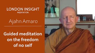 Ajahn Amaro - Guided meditation on the freedom of no self