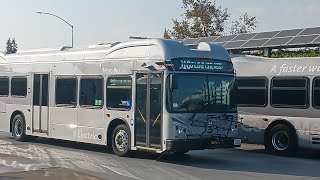 LACMTA 2020 BYD K9M #10004 | J-910 (Silver Line) Eastbound