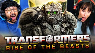 TRANSFORMERS RISE OF THE BEASTS MOVIE REACTION! First Time Watching!! Ending Scene | Post-Credits