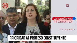 Prioridad al proceso constituyente | 24 Horas TVN Chile