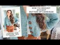 Easy Crochet Crop Cardigan - Beginner-Friendly