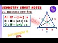 L6 | INCENTER (अन्तः केन्द्र) of Triangle | Geometry short video | Eva Learning Hub