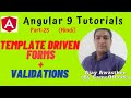 Angular 9 Forms Validation using template driven forms |  (Hindi) | GameOfCode