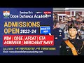 Admission Open 2023-2024|About Admission Process By Umesh Kuniyal Sir @SandeepSirDoonDefenceAcademy