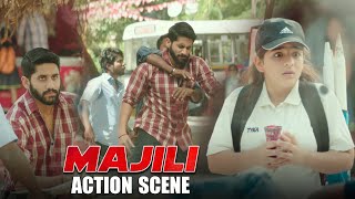 Majili Movie Action Scenes | Latest Hindi Dubbed Movies  | Naga Chaitanya, Samantha | Aditya Movies