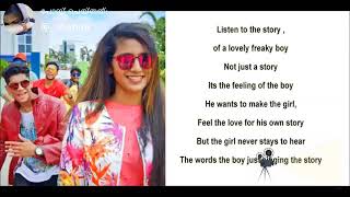 Oru Adaar Love song freake penne lyrics