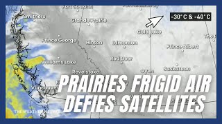 Extreme Cold in the Prairies Fools Satellites Into Seeing Clouds