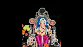 Vadodara Ganpati Agaman  Yatra of  Kailashdham Yuvak Mandal Gorwa 2018 With S.S Sound..