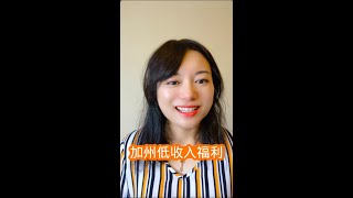 加州低收入能享受什么福利？#shorts