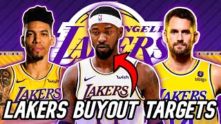 Lakers BEST Buyout Market Targets After WILD Trade Deadline! | COMPLETING the Lakers Roster!