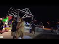 clearwater beach florida. night walking tour 4k march 2nd 2023