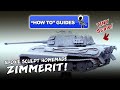 MAKE YOUR OWN ZIMMERIT - REVELL KING TIGER & APOXIE SCULPT