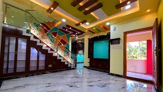 வீடுண்ணா இப்படி கட்டணும் | 2200 Sqftல் அசத்தலான 3BHK வீடு | Modern House with Attractive Interior