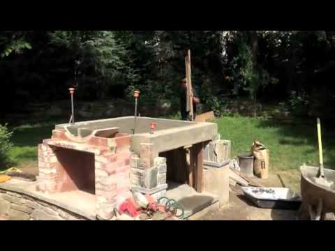 Wood Pizza Oven/ Outdoor Fireplace Combo build Wood Pizza Oven/ Outdoor Fireplace Combo build