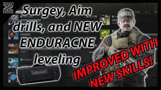 New Skills Surgery and AIM Drills Guide | New Endurance leveling | 12.7 | Escape from Tarkov