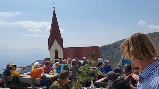 20230826 Latzfonser Kreuz - musica al rifugio