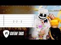 Marshmello, Anne Marie - FRIENDS (Guitar Tab tutorial)