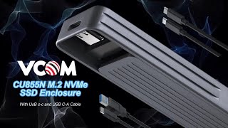 Unboxing | VCOM USB C M.2 NVMe SSD Enclosure