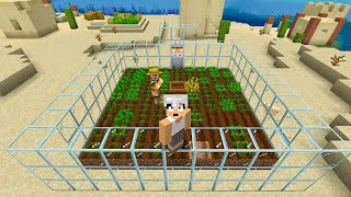 サバイバルで効率化するならまずこれを作れ！！ 【自動野菜回収機】【Minecraft】#shorts