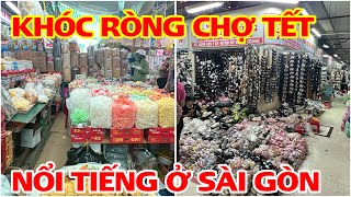 KHÓC RÒNG CHỢ TẾT NỔI TIẾNG Ở SÀI GÒN