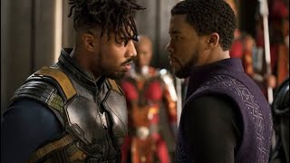 The time that killmonger entered Wakanda and completely embarrassed  T'challa