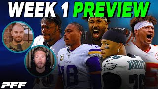2025 NFL Week 1 Preview | PFF NFL Show