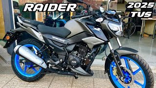 2025 Wali TVS Raider 125 Super Squad Edition Details Review | On Road Price Features 🔥