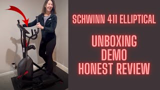 Schwinn 411 Elliptical Unboxing, Demo, Honest Review