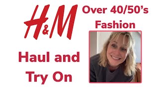 H & M Haul and Try On - Over 40's / 50's Fashion - Clothing For Autumn