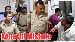 MLA Venzy Viegas Heated Fight With Police At Old Goa Police Station