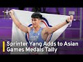 Sprinter Yang Adds to Taiwan's Asian Games Medals Tally | TaiwanPlus News